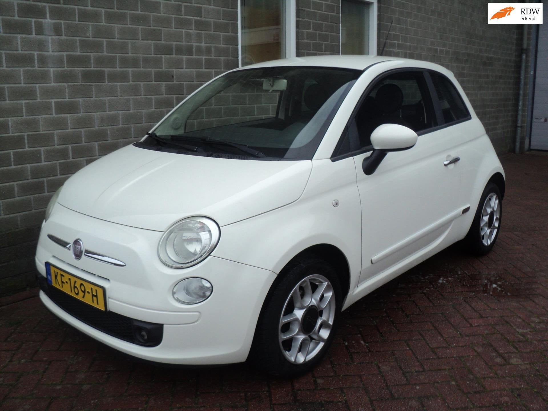 Fiat 500 1.2 airco nette auto Lederen bek bj 2011, Auto's, Voorwielaandrijving, Gebruikt, 1242 cc, 4 cilinders