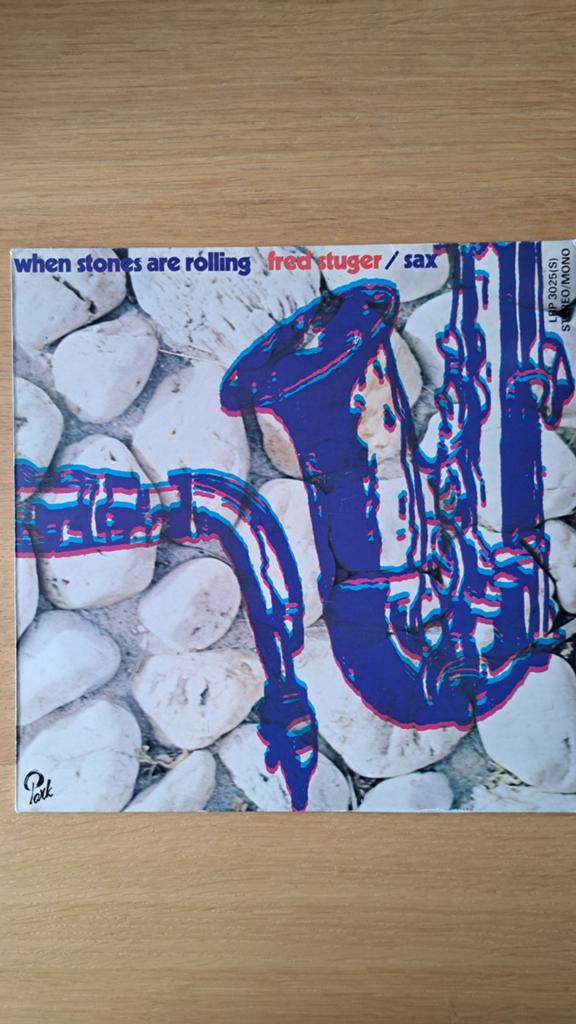 LP Fred Stuger - When Stones are Rolling, Ophalen, Zo goed als nieuw, 12 inch