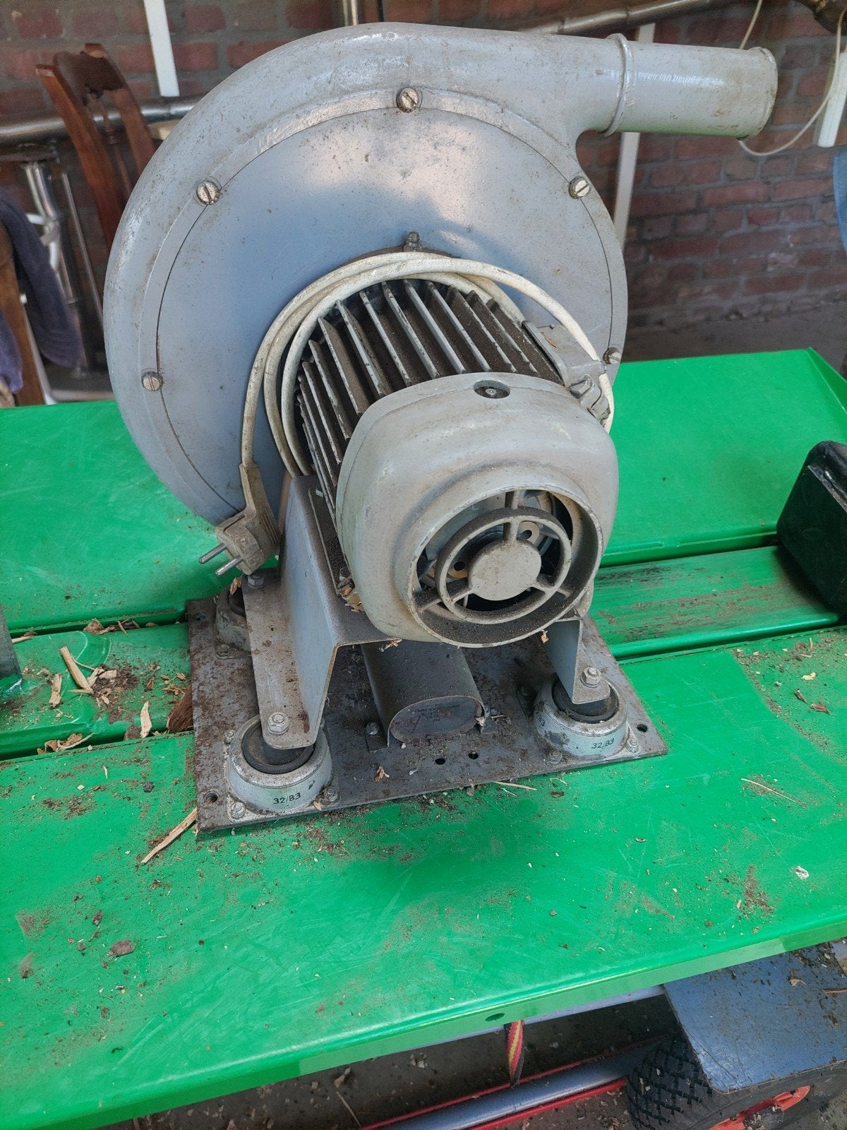 Brown Bo eri Windmachine, Ophalen, Gebruikt, Ventilator en Afzuiger