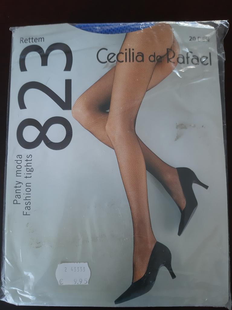 Cecilia de Rafael netpanty blauw sm, Ophalen of Verzenden