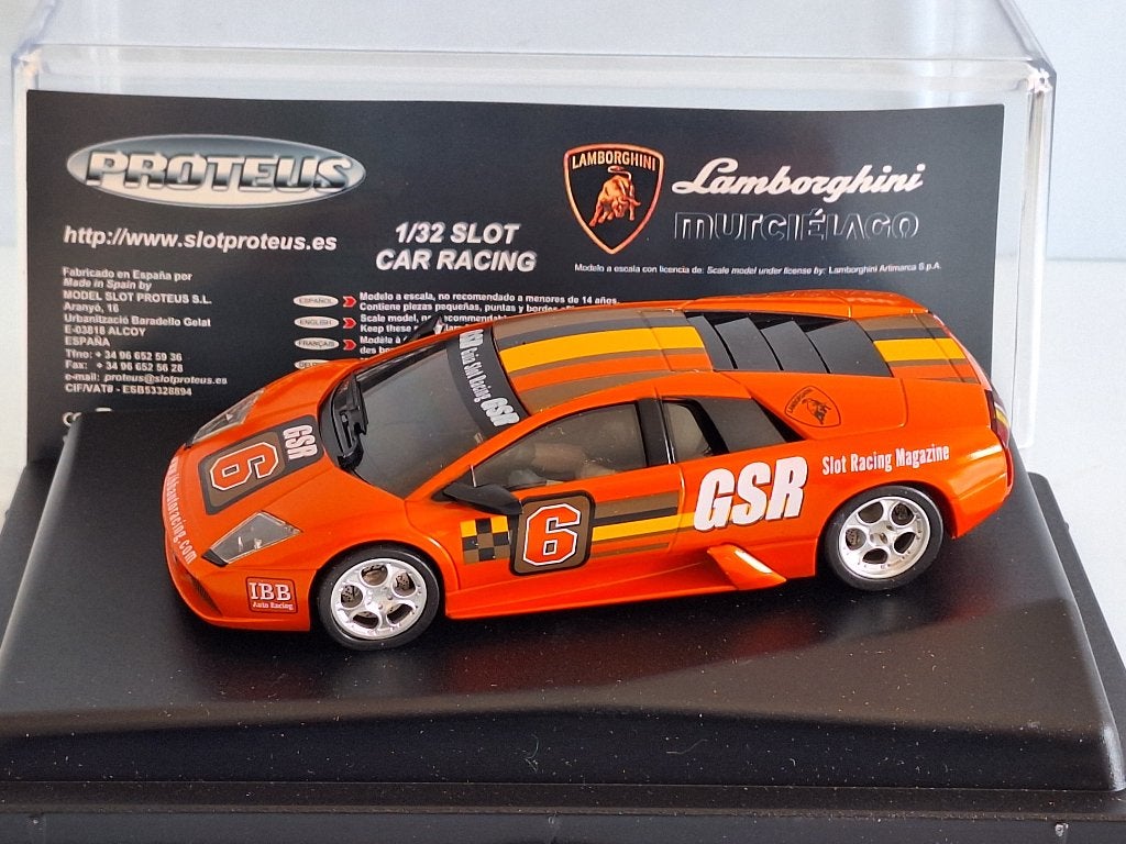 proteus Lamborghini Murcielago #7 GSR Ref Nr 50205, Overige merken, Racebaan, Nieuw, Ophalen of Verzenden