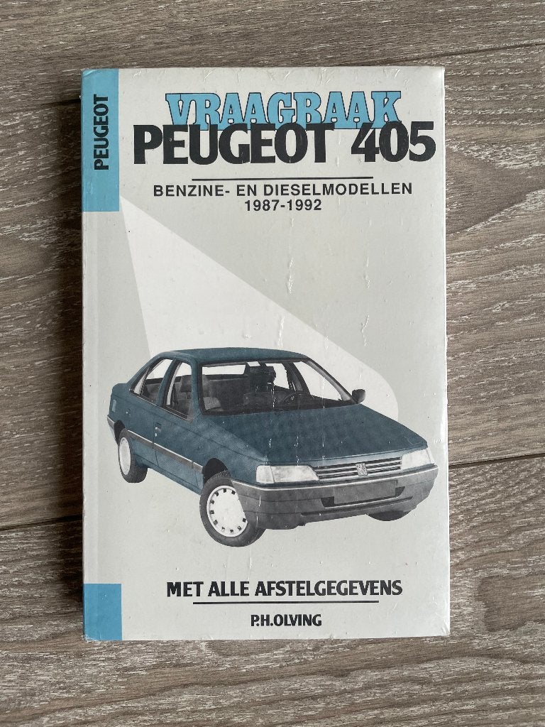 Vraagbaak NIEUWE Peugeot 405 Benzine & Diesel 1987-1992, Auto diversen, Handleidingen en Instructieboekjes, Ophalen of Verzenden