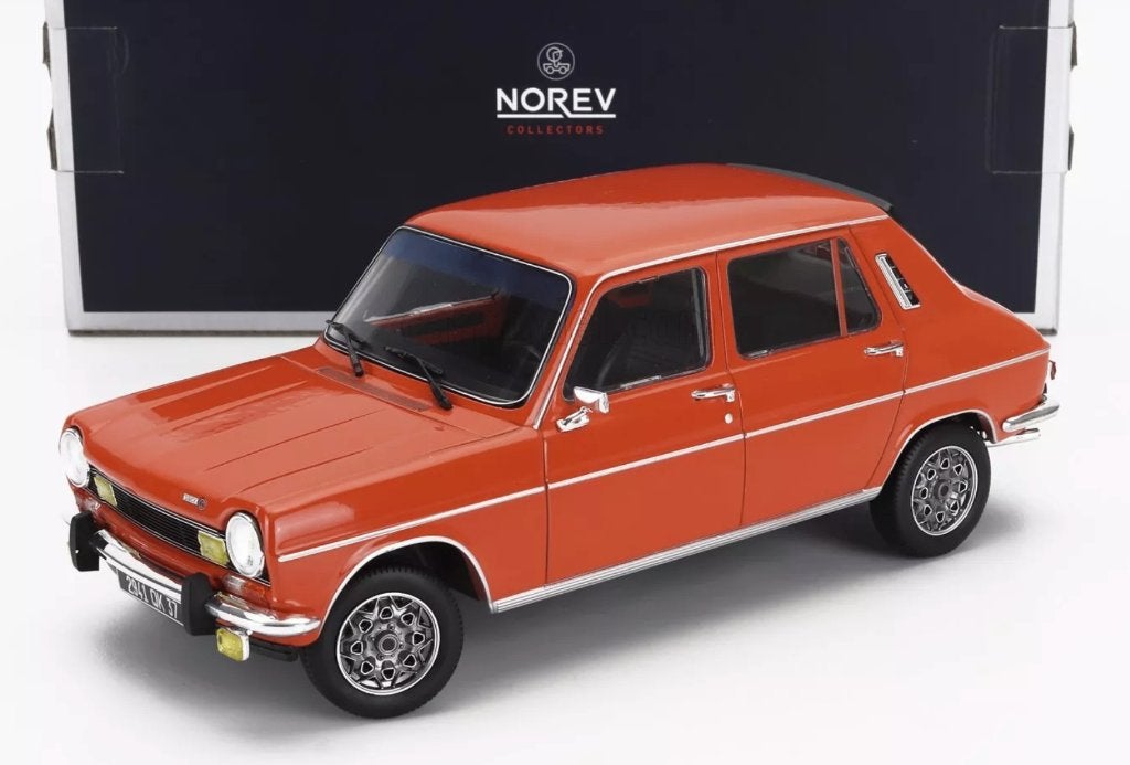 Simca 1100 TI 1974 Sumatra Rood  schaal 1/18  NOREV 185755, Verzenden, Nieuw, Auto, Overige merken