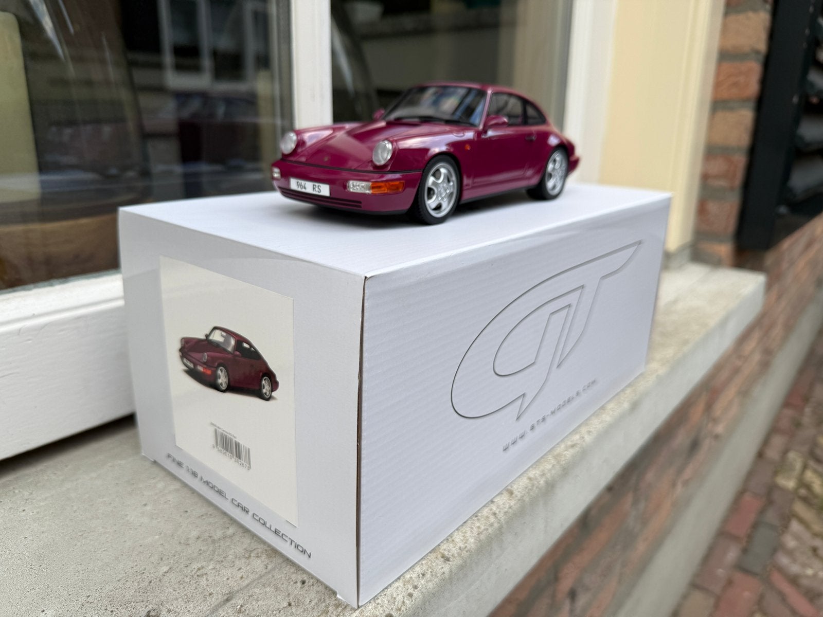 1:18 Porsche 911 964 Carrera RS Ruby 1990 GT Spirit ZM095, Overige merken, Info@gts-models.com, 2, rue de l'écusson, Zone commerciale Oxygène Sud, Josselin, 56120, FR