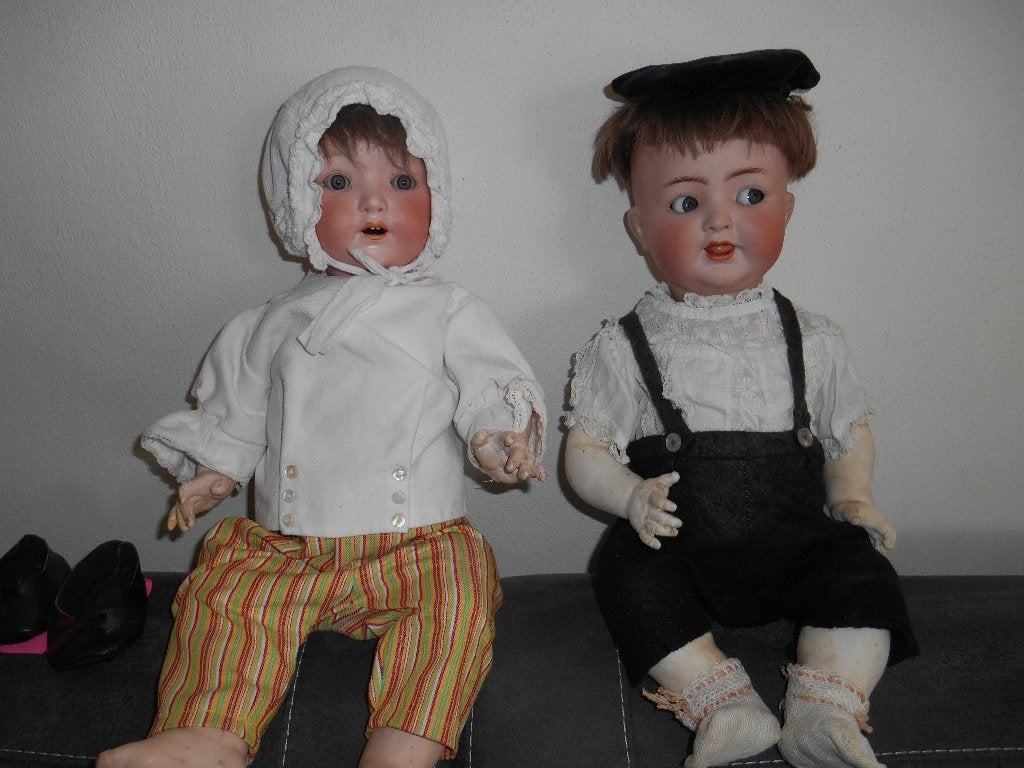 antieke poppen Hubsy en SH ., Antiek en Kunst, Ophalen of Verzenden