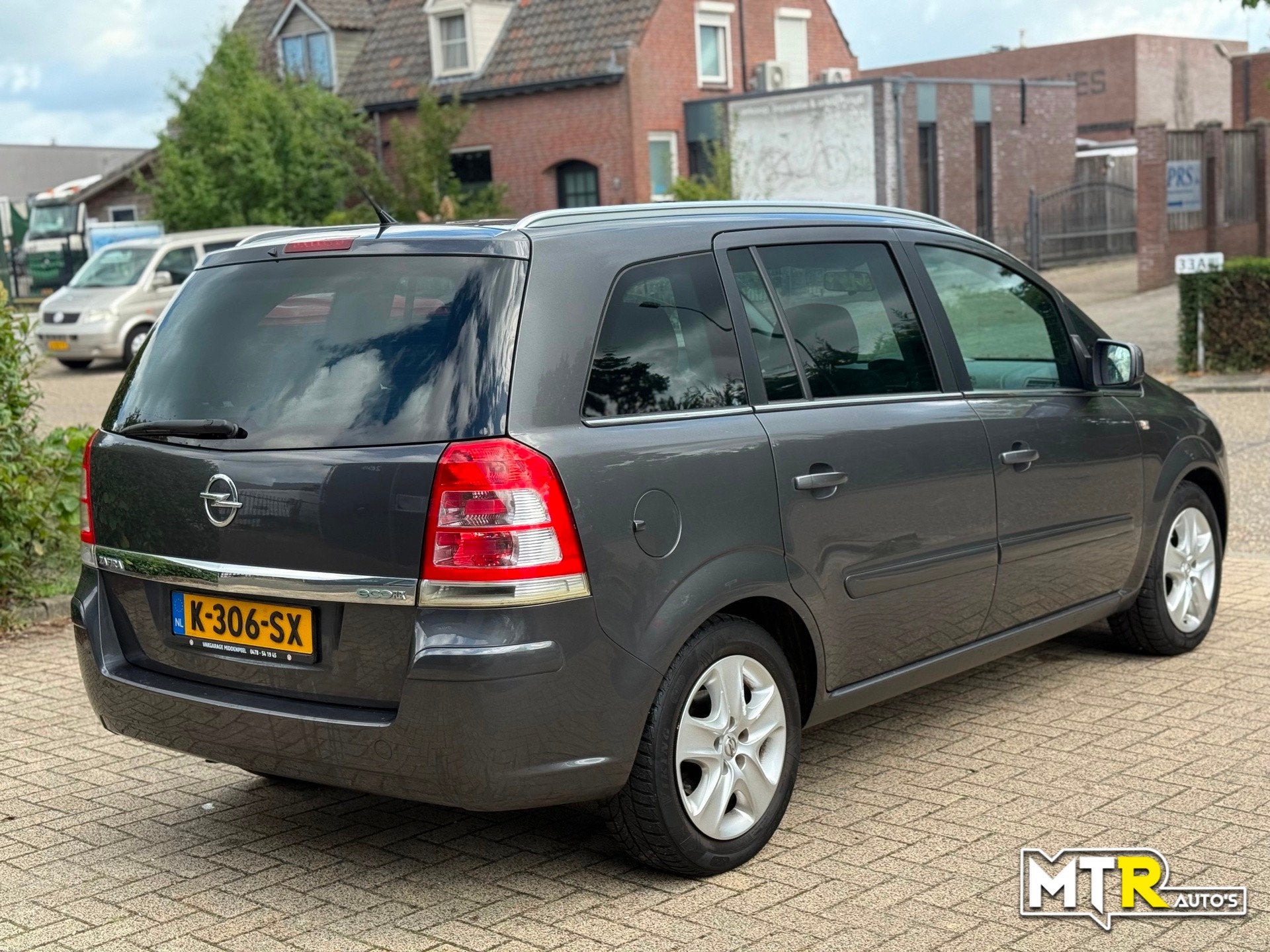 Opel Zafira 1.6 111 years Edition 7 PERS.|APK|AIRCO, Auto's, Voorwielaandrijving, Euro 5, Gebruikt, Zwart