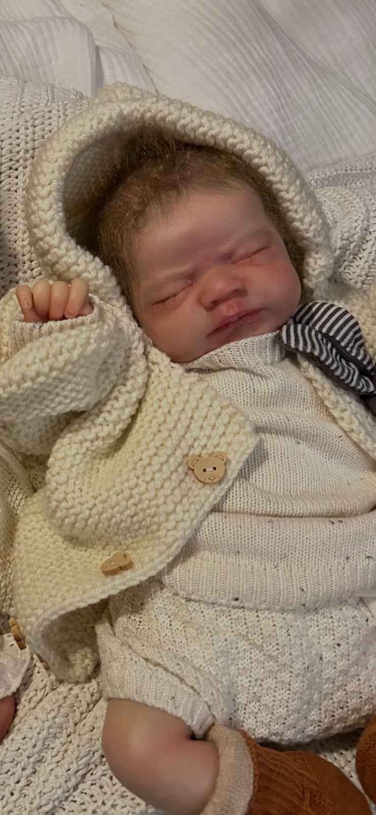 Reborn ❤️Jezebel❤️ van Sheila Mrofka!, Verzamelen, Poppen, Ophalen of Verzenden, Zo goed als nieuw, Pop