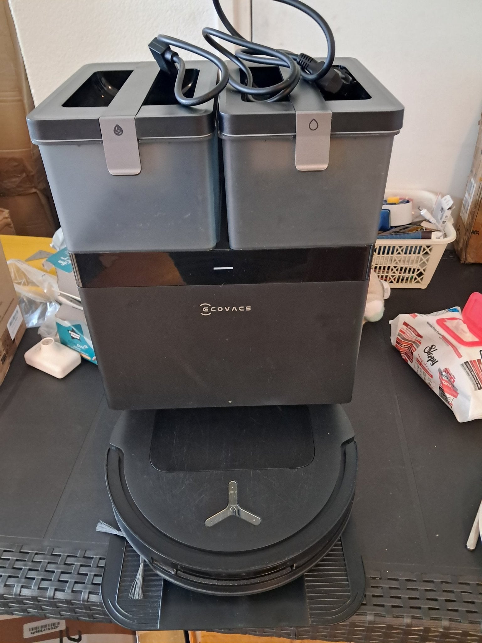 Ecovacs Deebot T50 Pro Omni – Robotstofzuiger met OMNI Stati, Ophalen of Verzenden
