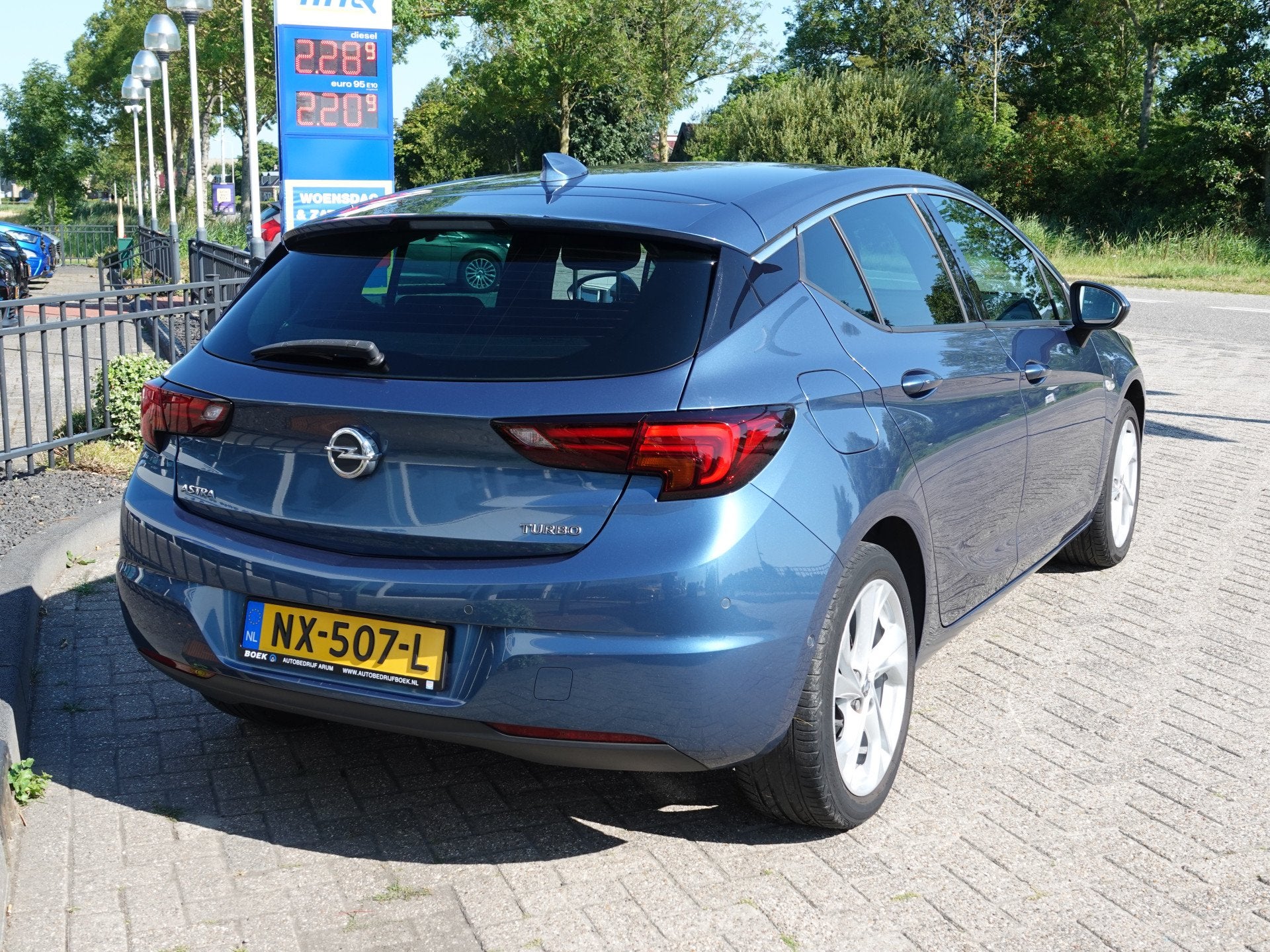 Opel Astra 1.4 Innovation 150PK H-LEER | KEYLESS | SP. STOEL, Gebruikt, 4 cilinders, Blauw, Origineel Nederlands