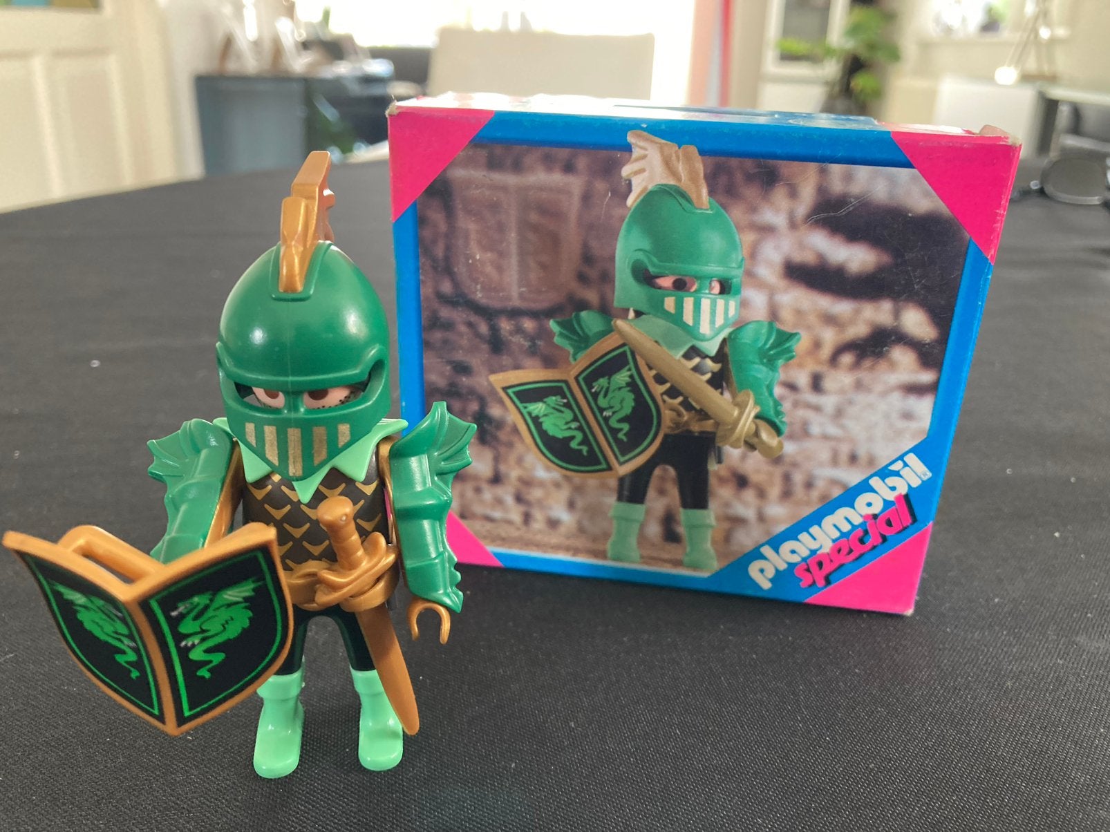 Playmobil drakenridder + ovv 4586, Ophalen of Verzenden, Zo goed als nieuw