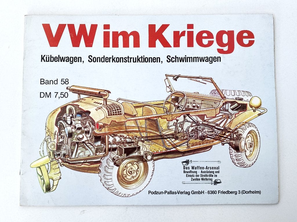 VW im Kriege – Kübelwagen / Schwimmwagen, Verzenden, Gelezen, Volkswagen
