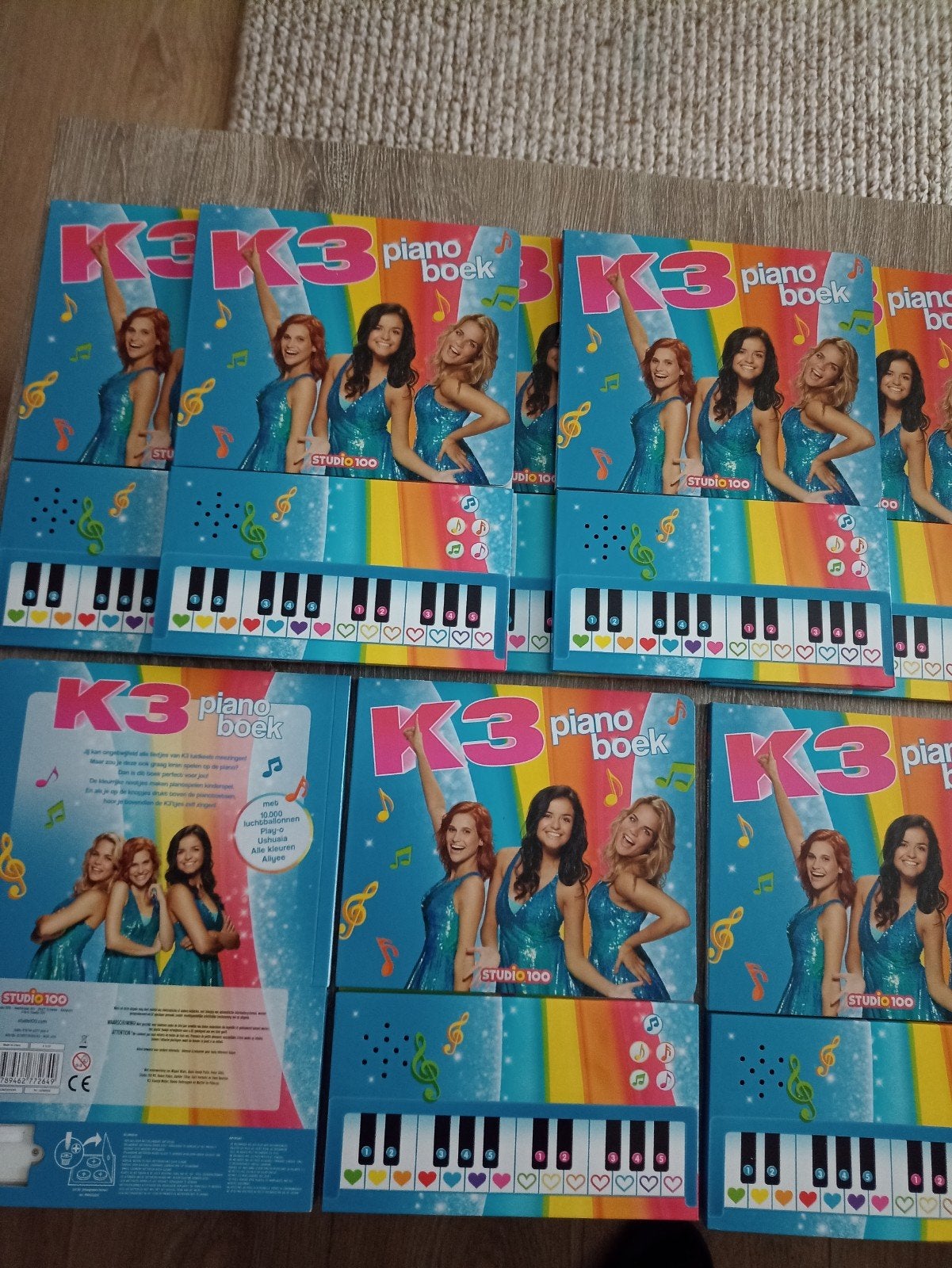 19 x K3 Piano boeken met geluid, Ophalen of Verzenden