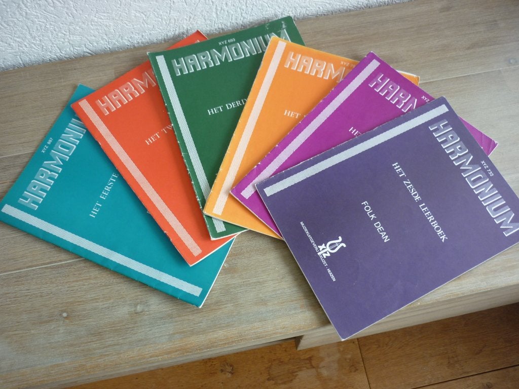 Folk Dean - Harmonium - Leerboek zes delen, Orgel, Gebruikt, Overige genres, Les of Cursus