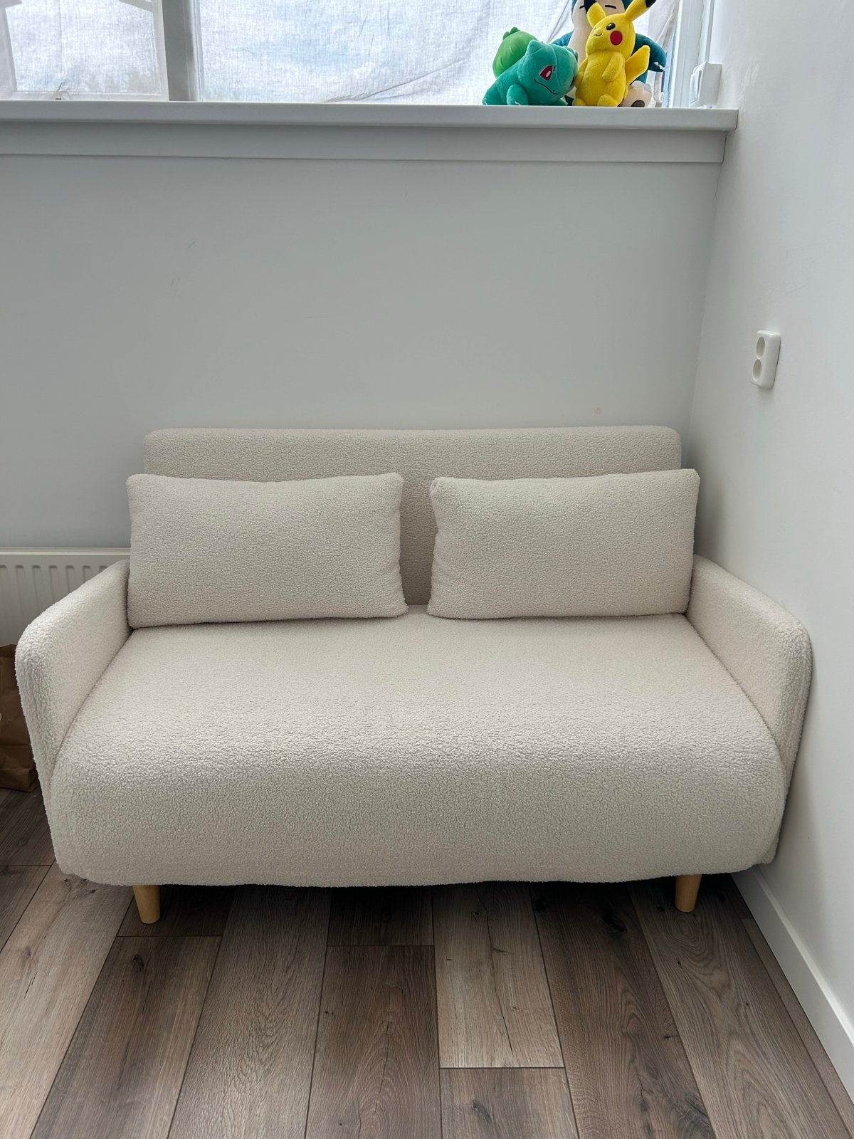 Zo goed als nieuwe slaapbank/tweezitsbank, Ophalen, 150 tot 200 cm, Tweepersoons, 75 tot 100 cm