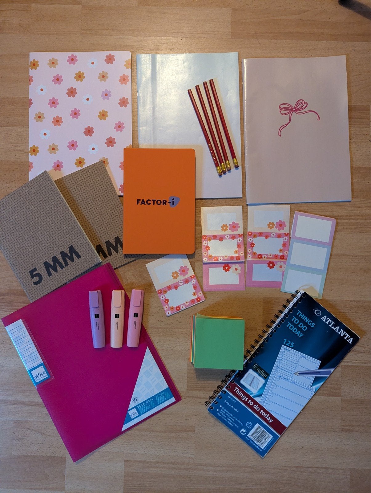 School pakket schriften schoolspullen etiketten, Ophalen of Verzenden, Nieuw