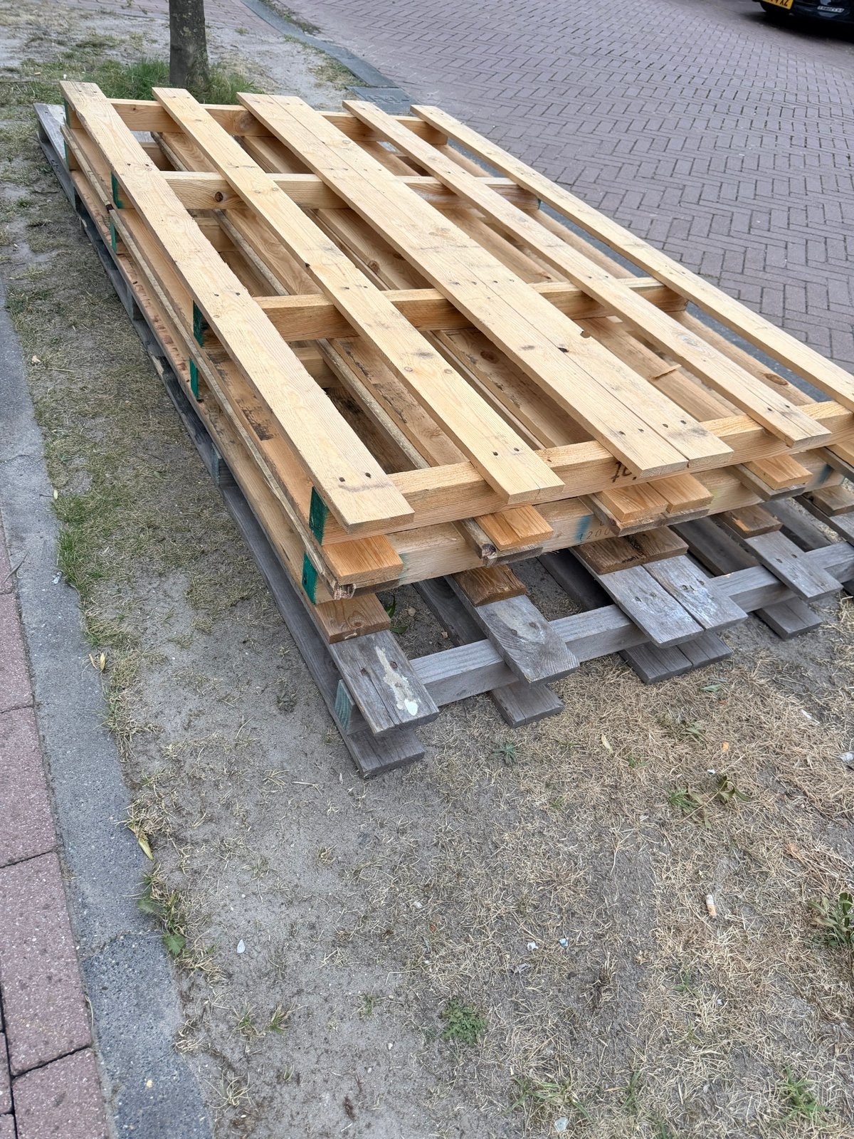 Gebruikte Pallets - Diverse Maten, Ophalen, Gebruikt, 50 mm of meer, Pallet