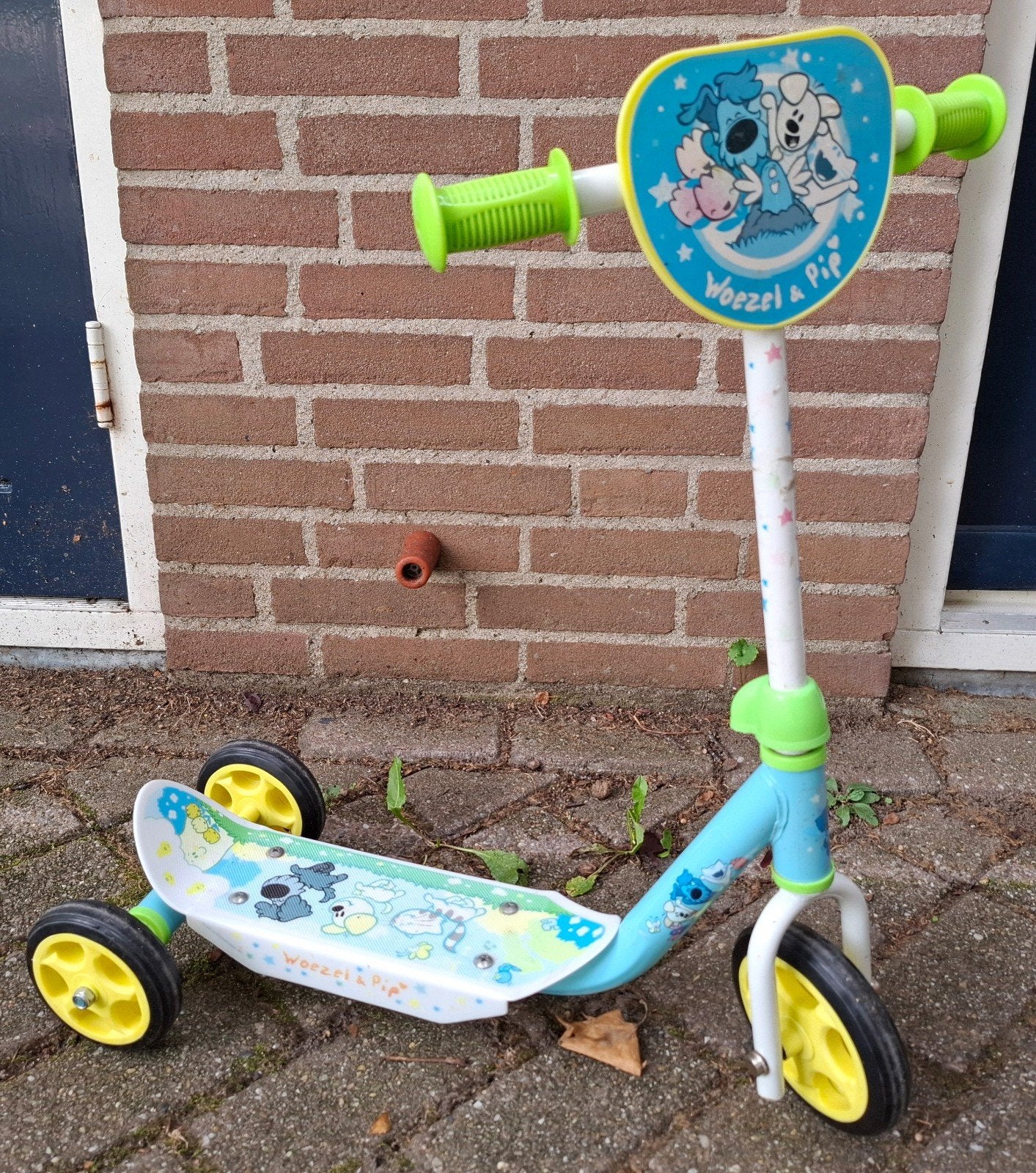 Woezel & Pip Step voor Kinderen, Fietsen en Brommers, Ophalen, Gebruikt, Gewone step, Woezel & Pip
