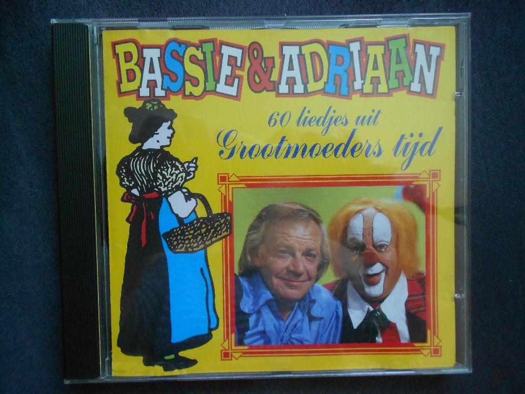 CD Bassie & Adriaan 60 liedjes uit Grootmoeders tijd, Ophalen, Gebruikt, 6 tot 9 jaar, Overige typen