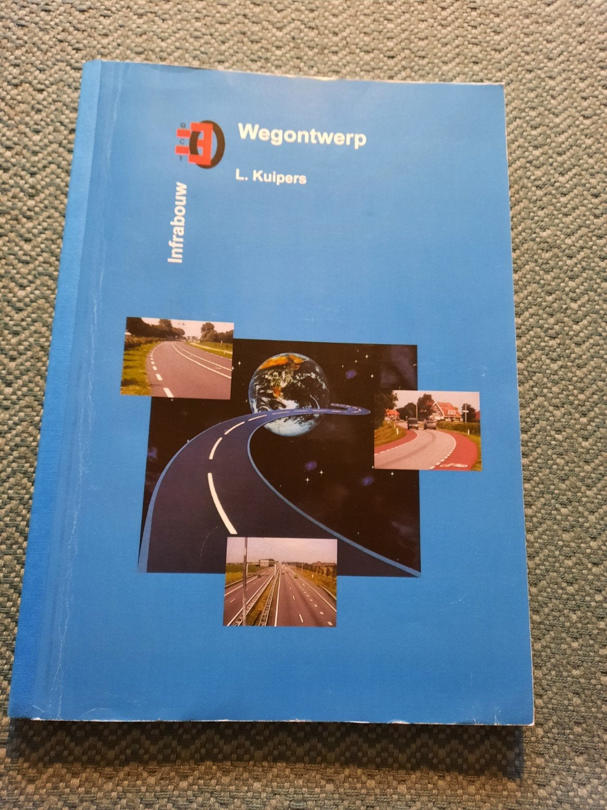 Wegontwerp Infrabouw - L. Kuipers (Softcover, prima staat), Boeken, Ophalen of Verzenden, Zo goed als nieuw, L. Kuipers