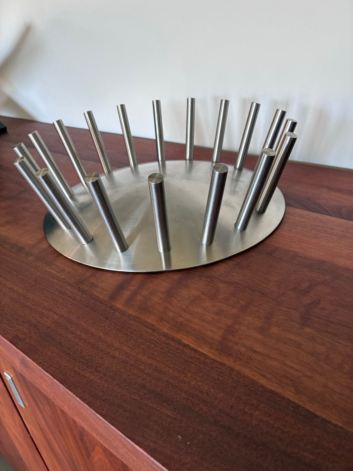 Zack Fruitschaal RVS - Modern Design Fruitschaal, Ophalen, Schaal, Rond, Zo goed als nieuw