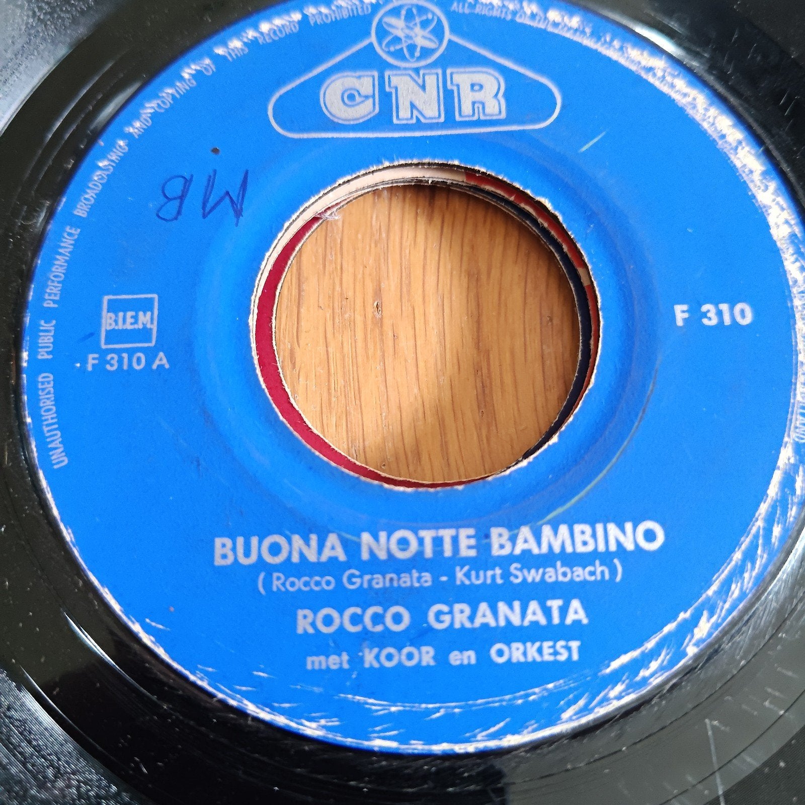 Rocco Granata - Buona Notte Bambino (Vinyl Single), Gebruikt, Overige genres, 7 inch, Ophalen of Verzenden