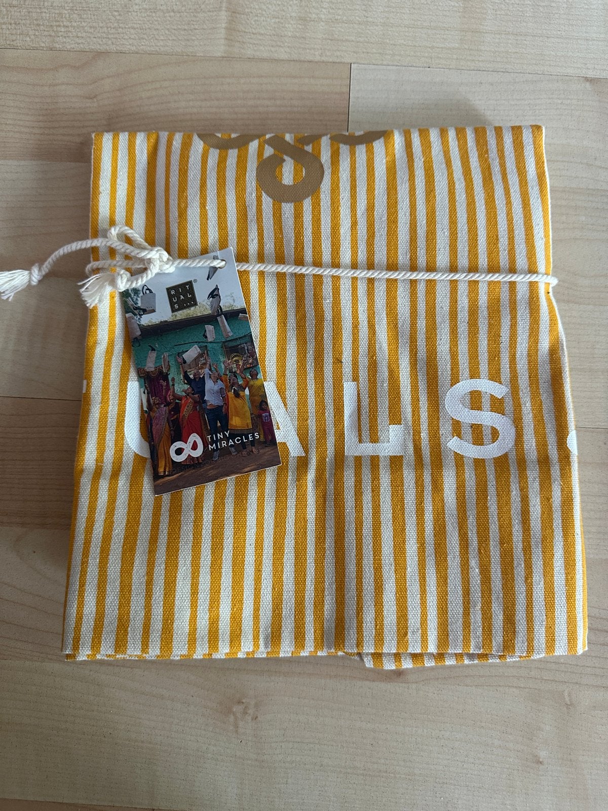 Rituals Limited Edition Strandtas - Nieuw met label, Sieraden, Tassen en Uiterlijk, Ophalen of Verzenden, Nieuw, Geel, Shopper