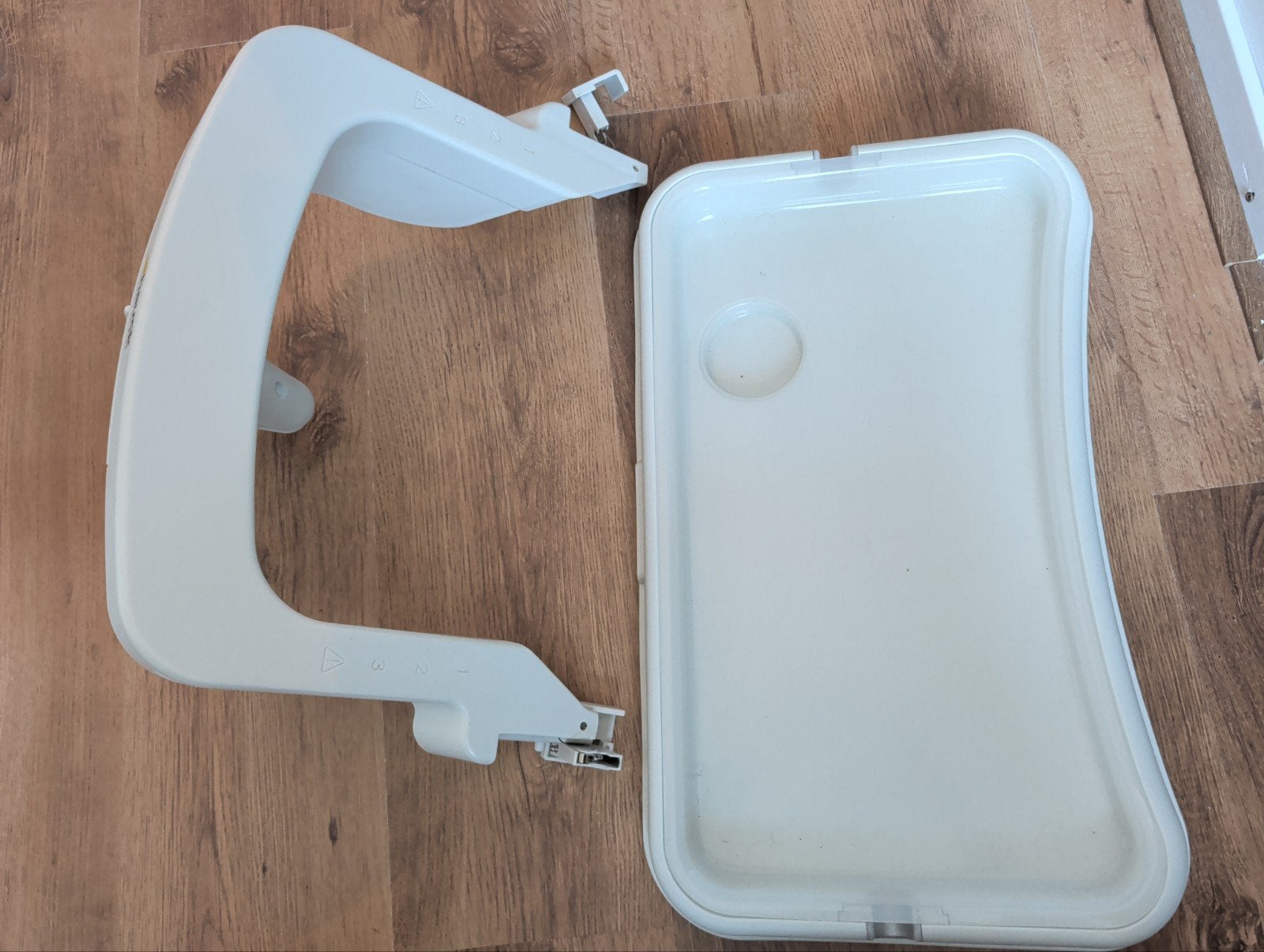 Hauck eetblad met bevestiging voor kinderstoel, Kinderen en Baby's, Kinderstoelen, Ophalen of Verzenden