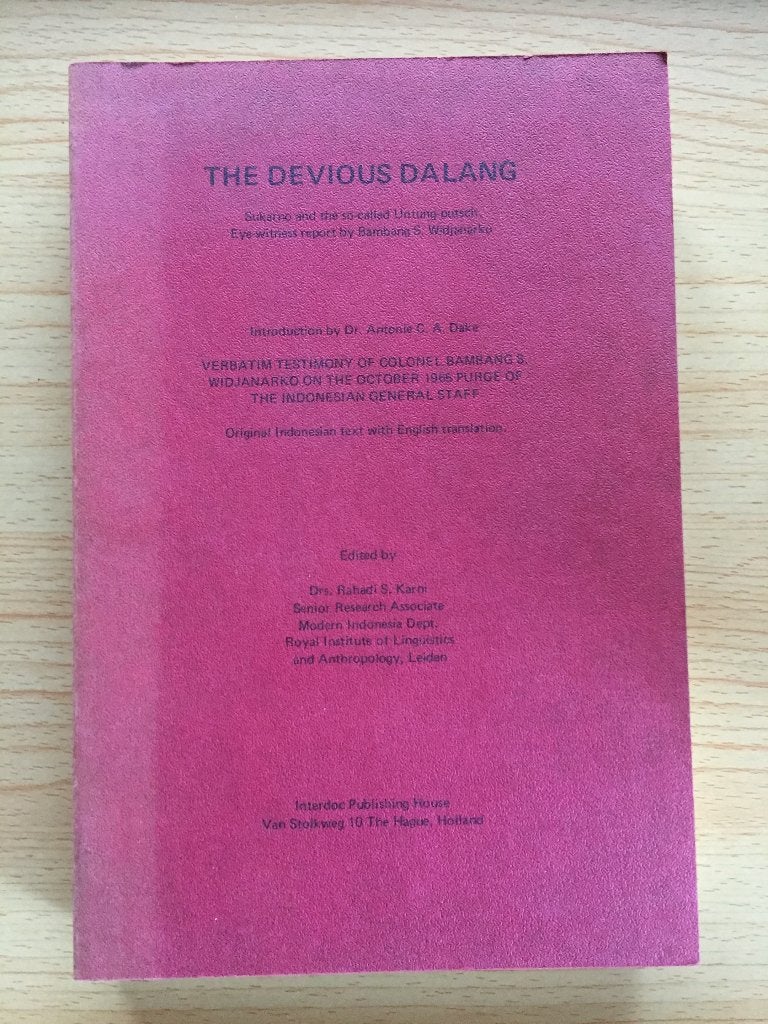 Sukarno en de staatsgreep van 30 september 1965, Boeken, Ophalen of Verzenden, Gelezen, Rahadi S. Karni