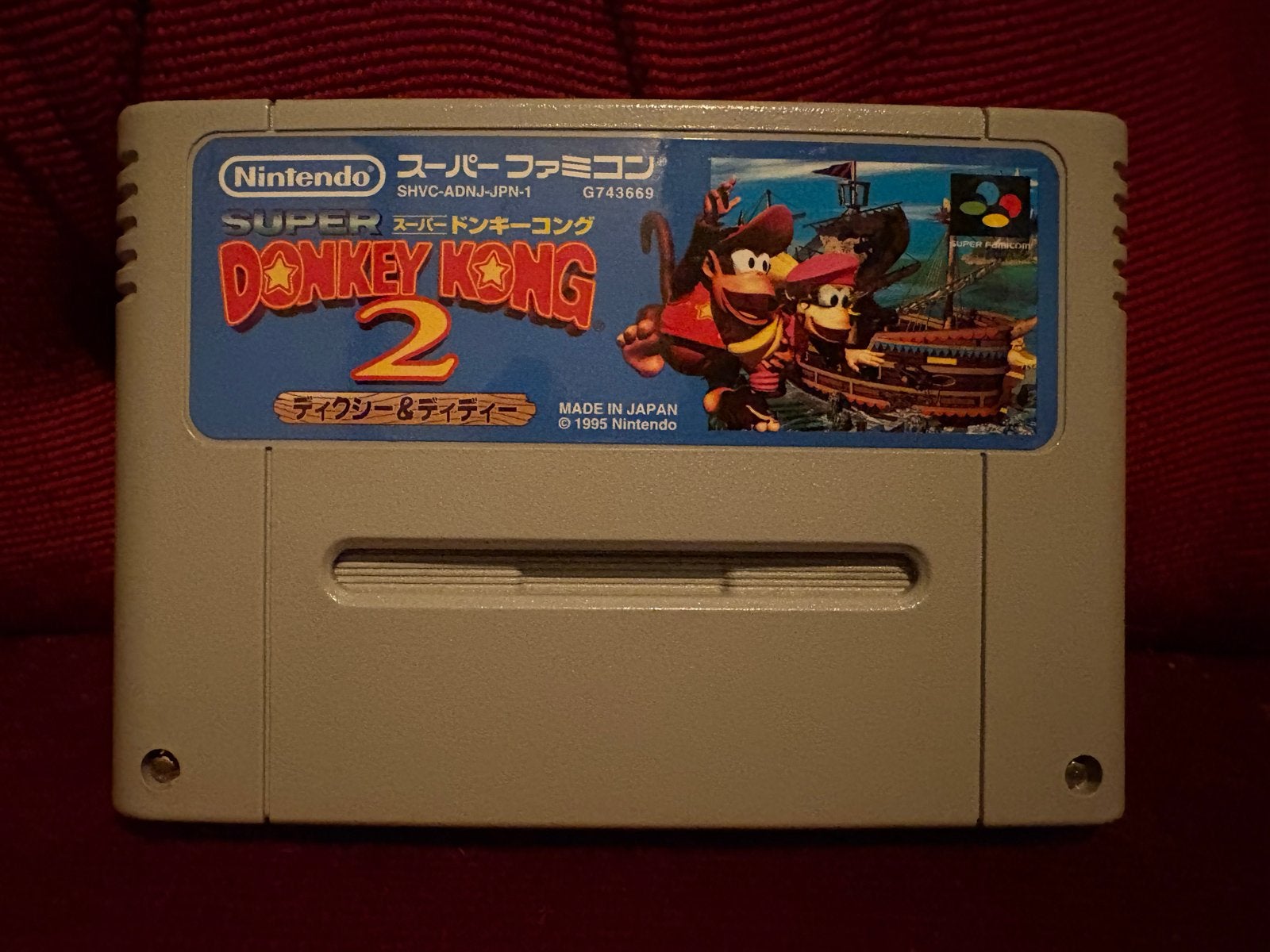 Donkey Kong Country 2: Diddy's Kong Quest (Super Famicom), Gebruikt, 1 speler, Ophalen of Verzenden, Platform