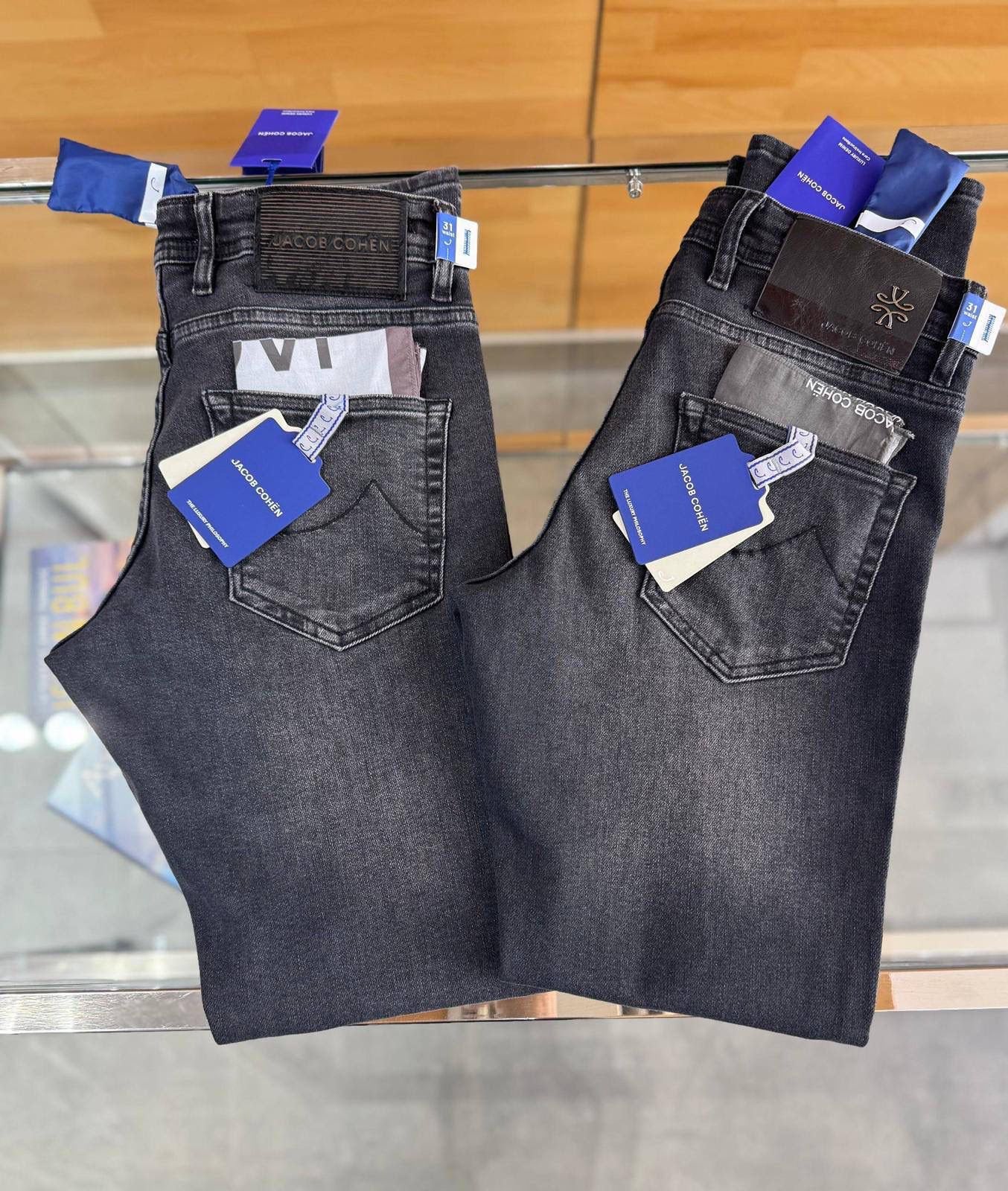 Jacob Cohen Jeans Broek Partij, Ophalen, Zo goed als nieuw, Blauw, W32 (confectie 46) of kleiner