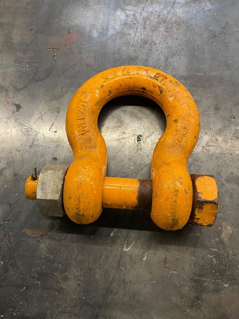 Harpsluiting/shackle 25 ton, Ophalen of Verzenden, Gebruikt, Handmatig