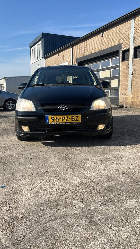 Hyundai Getz 1.6i-16V GLS Sound, Auto's, Voorwielaandrijving, 4 cilinders, Zwart, Origineel Nederlands