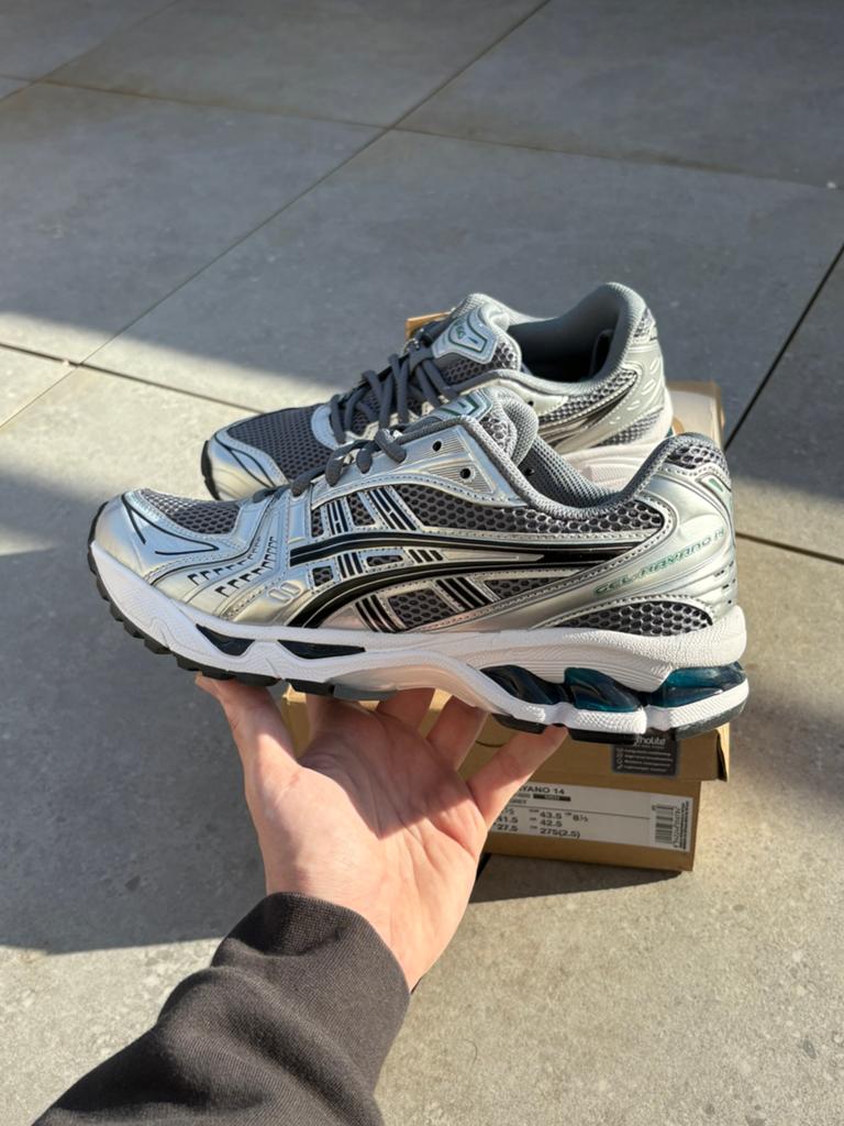 Asics Gel Kayano 14 | Silver / Grey, Ophalen of Verzenden, Nieuw, Overige kleuren, Sneakers of Gympen