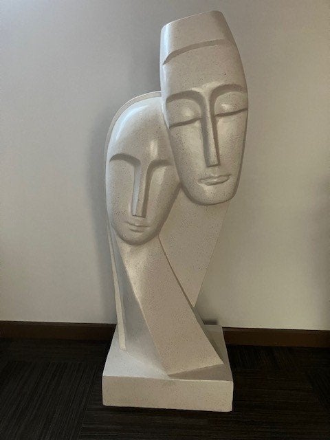1.20 meter hoge sculptuur voor decoratie binnen of buiten, Ophalen, Overige onderwerpen, Weerbestendig, Beeld