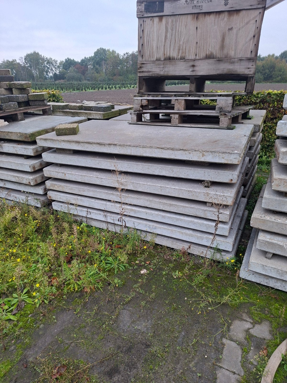 stelcon platen 22 stuks €30,- p.st., Ophalen, Gebruikt