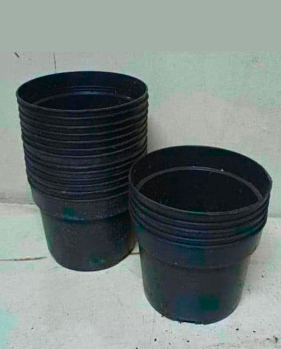 kweekpotten plantenpotten bloempotten 2 liter, Kunststof, Gebruikt, Rond, Ophalen of Verzenden