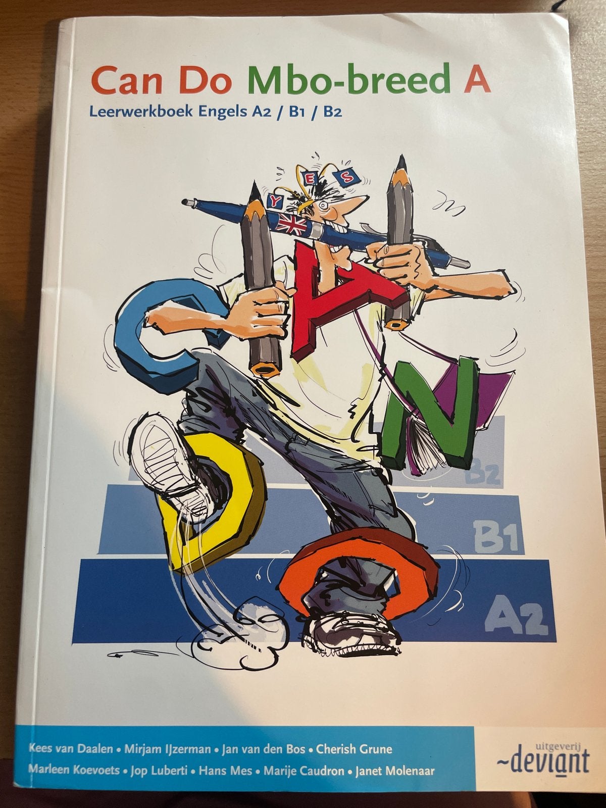 Can Do Mbo-breed A & B Leerwerkboek Engels A2/B1/B2, Ophalen of Verzenden, Zo goed als nieuw, Overige niveaus, Engels