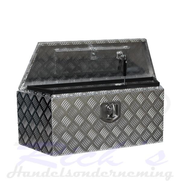 Opbergbox / Disselbak 900x300x350 mm aluminium Tilbox