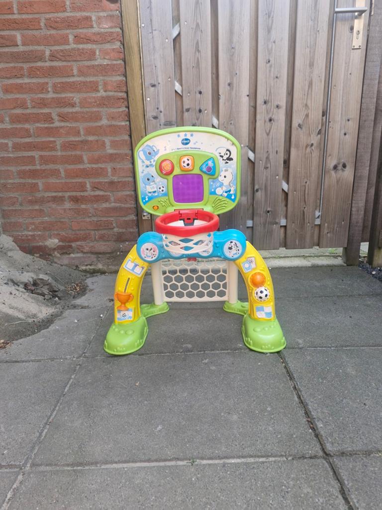 Vtech 3 in 1 sport en scoor met geluid zgan, Ophalen, Zo goed als nieuw
