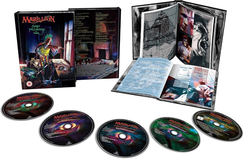 Marillion Script For A Jester's Tear 4CD+Bluray NIEUW/SEALED, Progressive Rock, Boxset, Ophalen of Verzenden, Bonusmateriaal