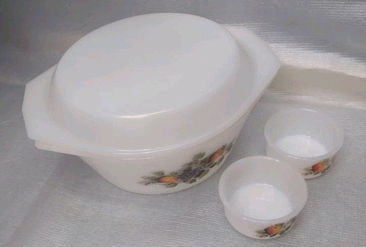 Arcopal dekschaal, Ophalen, Glas, Overige stijlen, Schaal of Schalen