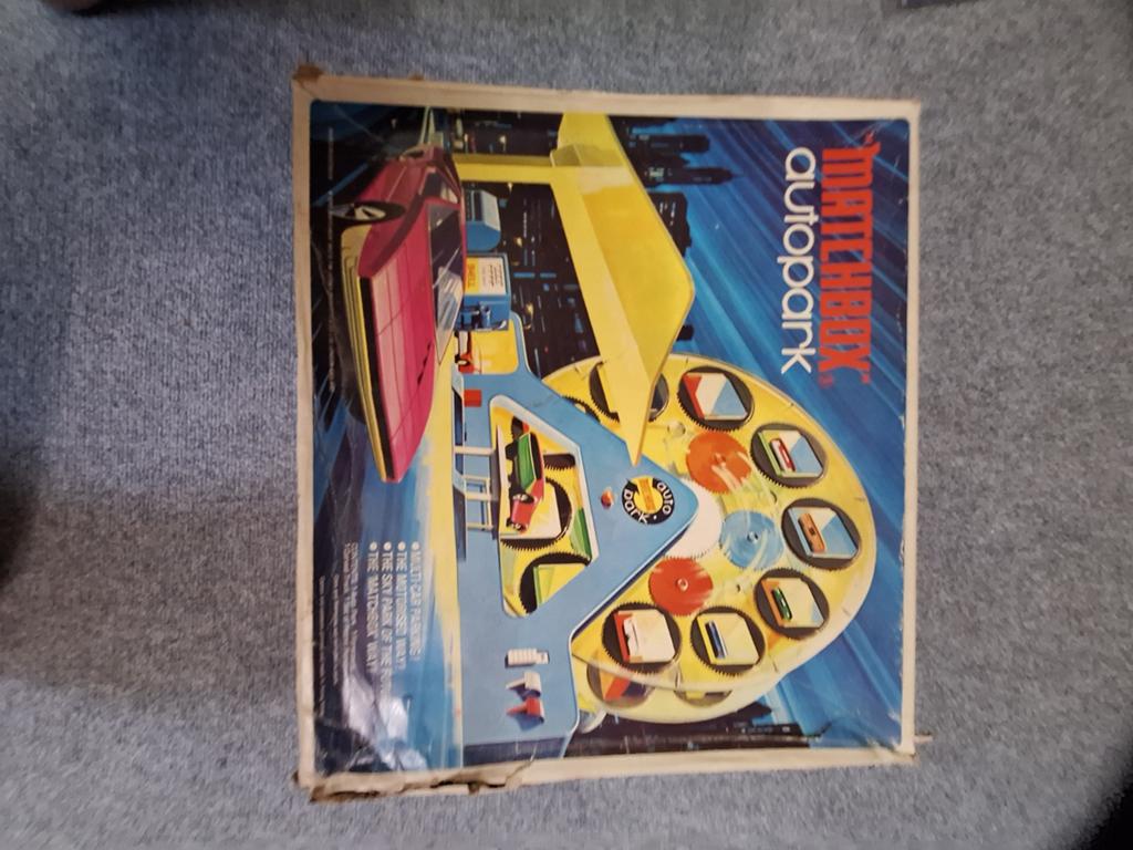 Vintage Matchbox Autopark - Meer dan 50 jaar oud, Ophalen of Verzenden