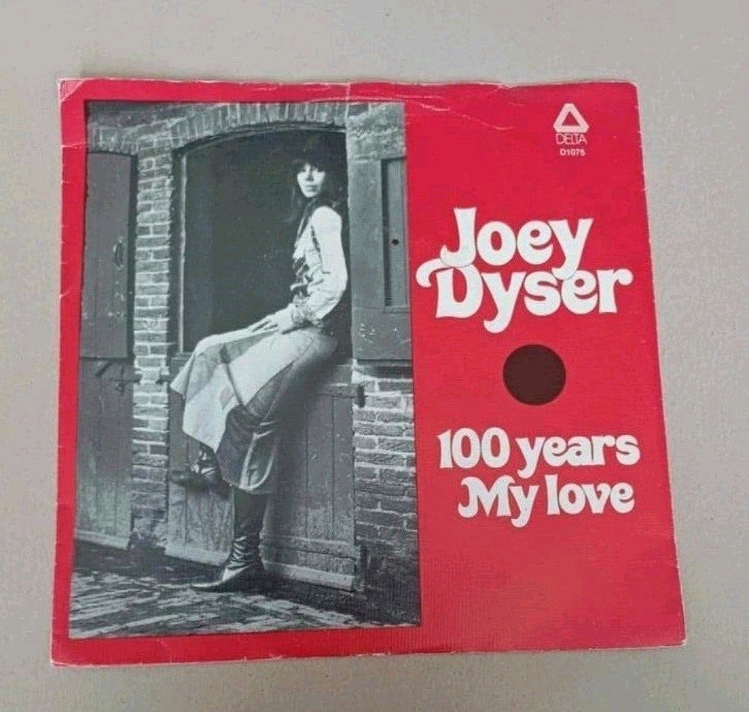 Joey Dyser - 100 Years, Cd's en Dvd's, Gebruikt, 7 inch, Ophalen of Verzenden, Pop