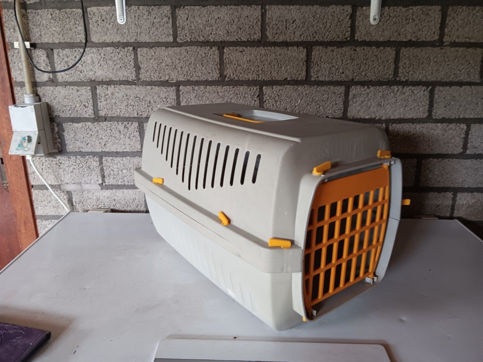 Transportbox voor kat/konijn/cavia, Ophalen