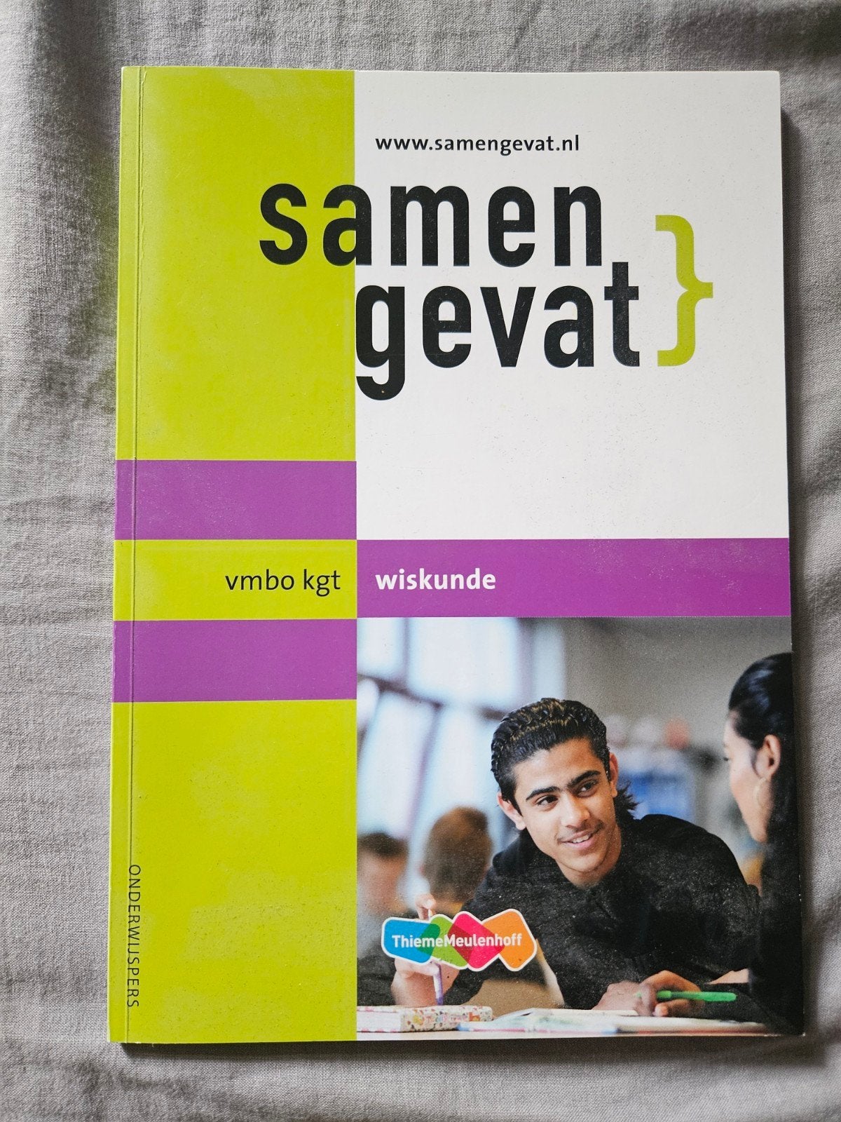 Samengevat Wiskunde - VMBO GT/MAVO - Examenbundel, Boeken, Schoolboeken, M. Reints, J. van Nassau, Zo goed als nieuw, Wiskunde B