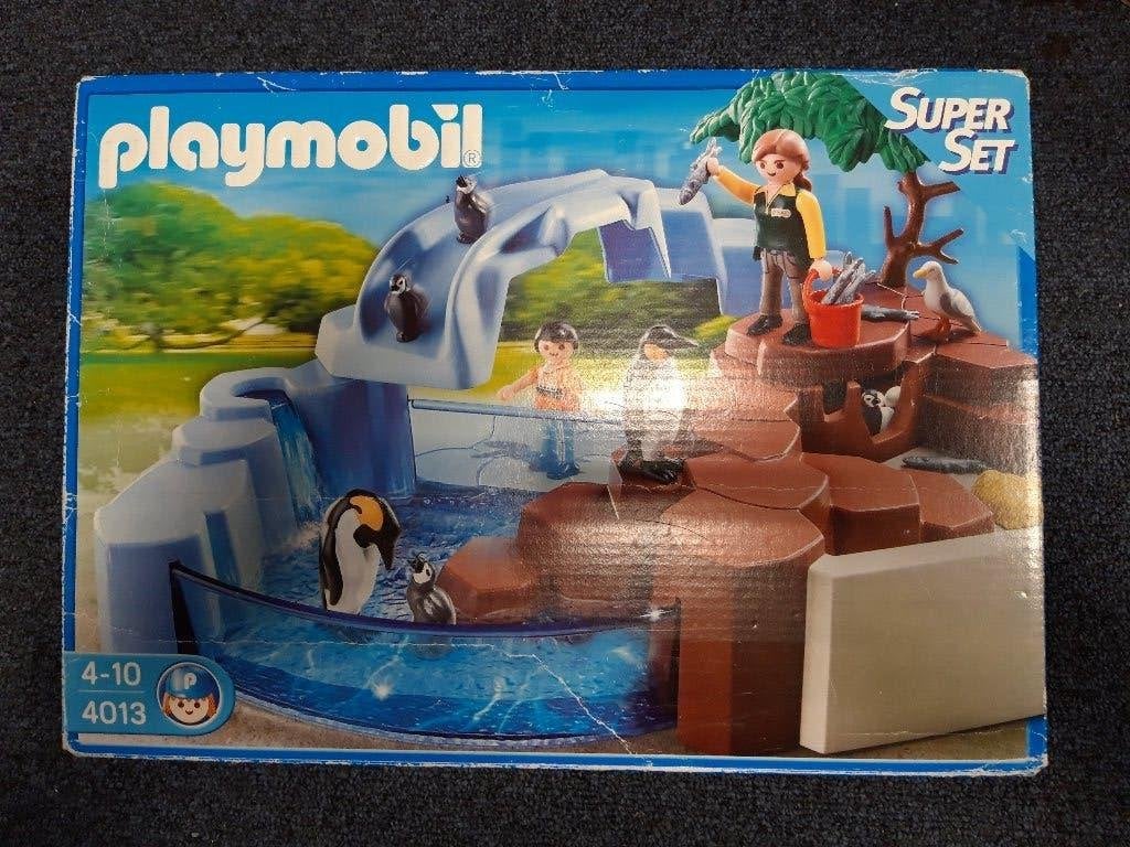 Playmobil, playmobil 4013, pinguinset 2010 (dierentuin), Kinderen en Baby's, Speelgoed | Playmobil, Ophalen of Verzenden, Zo goed als nieuw