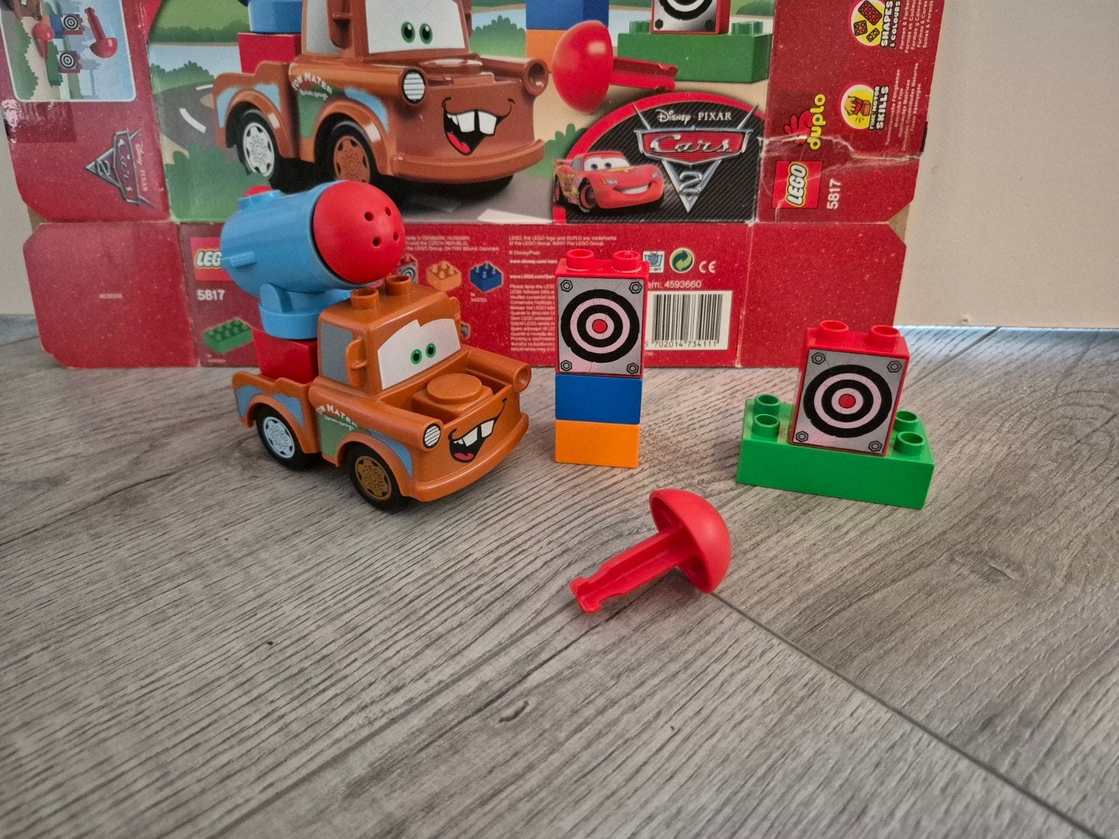 Lego Duplo Cars  5817, Gebruikt, Compleet, Ophalen of Verzenden, Duplo