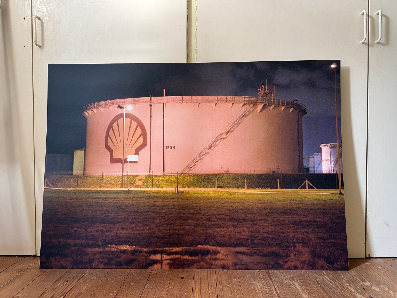 Fotoprint Shell Tank op Forex - 130x90 CM, Ophalen, Foto, Fotografie, Origineel