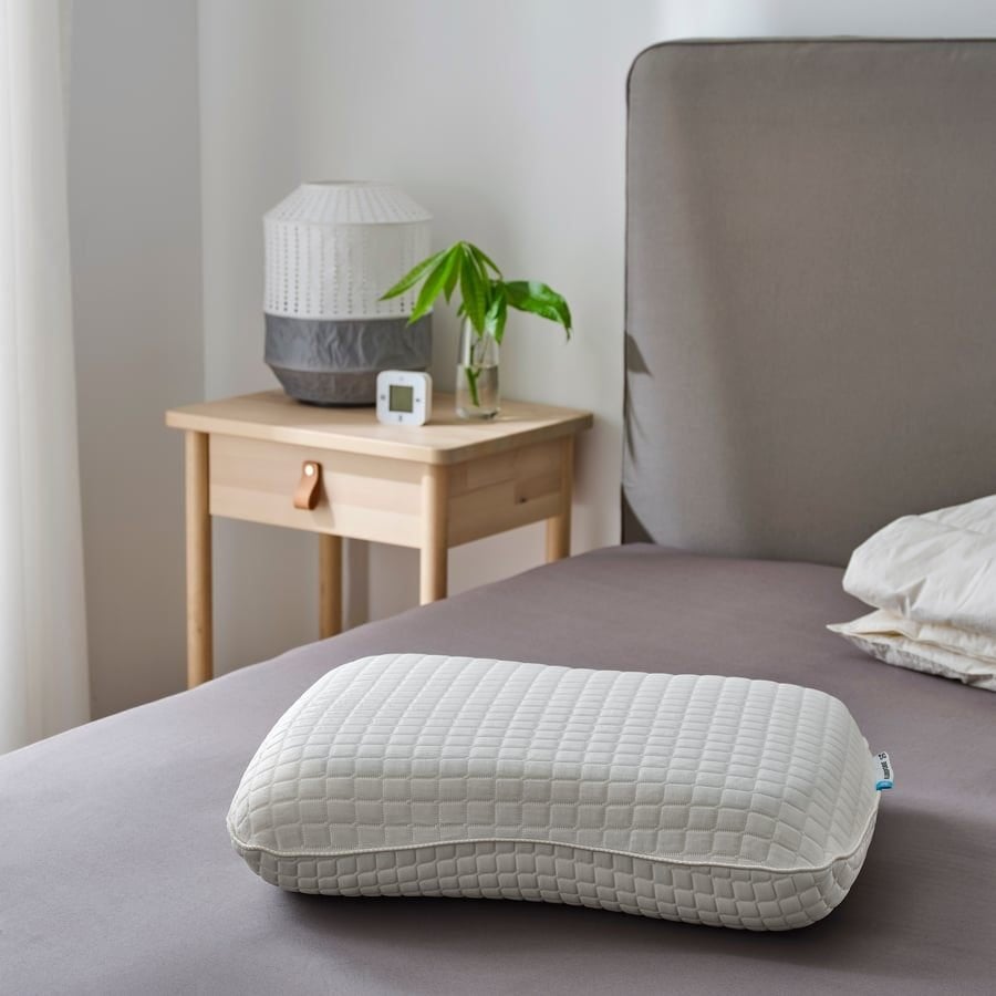 KLUBBSPORRE Ergonomisch kussen, zij-/rugslaper, 53x65 cm, Huis en Inrichting, Slaapkamer | Beddengoed, Ophalen, Eenpersoons, Wit