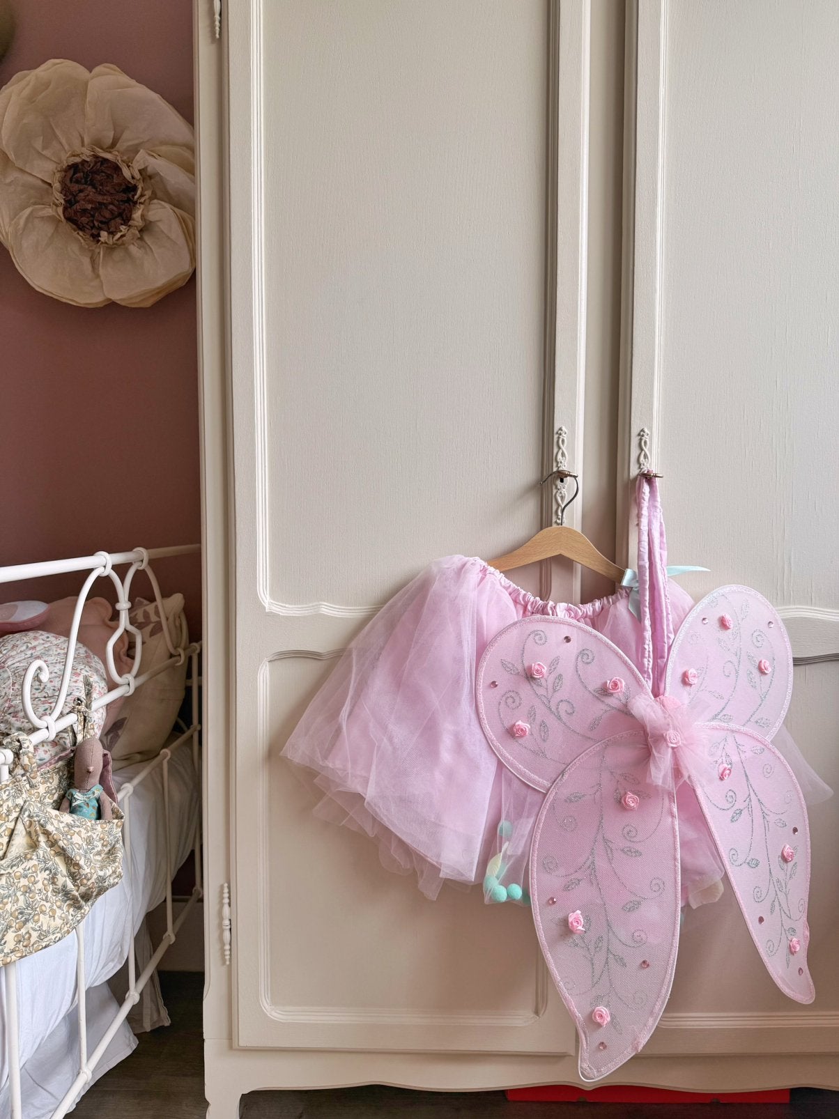 Lief verkleedsetje; rokje met vleugeltjes van Souza!, Kinderen en Baby's, Ophalen, Zo goed als nieuw, 110 t/m 116, Meisje